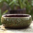 thumbnail image 3 of Jardinière Bol Bol de Fleurs en Céramique Bols pour dans l'Eau Pots d'Intérieur Pots de Fleurs avec Soucoupe Pot de Fleurs Suspension Luminaire Supports de Pots de Fleurs pour l'Intérieur Fleur avec Poignée Petite Fleur pour Intérieur, 3 of 3