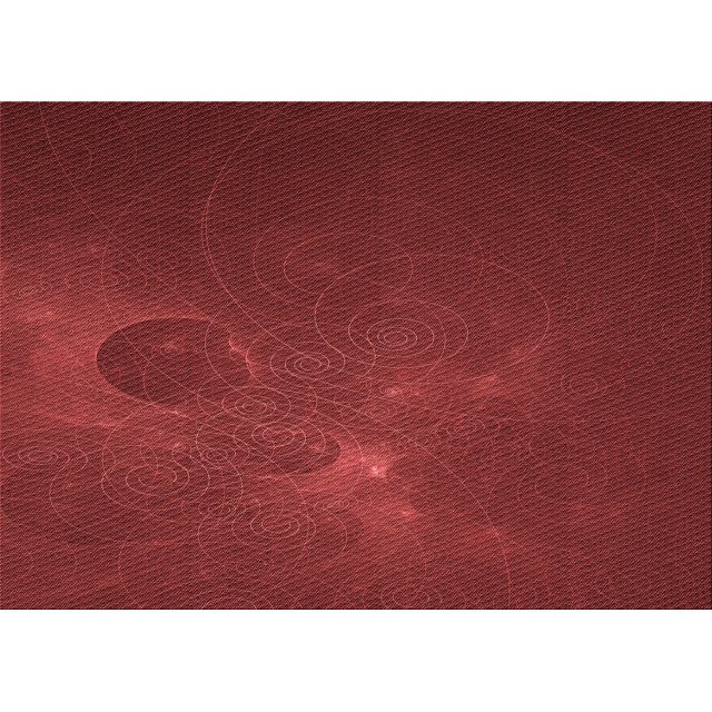 Ahgly Tapis Rectangulaire Lavable en Machine Intérieur Transitionnel Rouge Canneberge, 3 Pieds x 5 Pieds