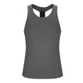 thumbnail image 4 of EOYWHK Mens Workout Tank Tops Quick Drying Racerback Tees Thin Straps Loose Fit Solid Color Gym Fitness Loungewear Activewear Tops, 4 of 7