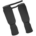 thumbnail image 3 of Transemion 1 Pair Shin Instep Guards MMA Elastic Protector and Protection Supplies Training Black L 1Set, 3 of 4