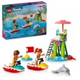 thumbnail image 1 of LEGO Friends Beach Water Scooter, Lifeguard Toy Building Set for Kids, Beach Toy Gift Idea for Girls and Boys Ages 5 Years and Up with 2 Mini Dolls and a Dolphin Toy Figure, 42623, 1 of 7