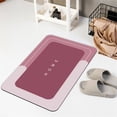 thumbnail image 1 of Super Absorbent Bath Mat Non Floor Pad Soft Toilet Carpet for Bathroom Kitchen Bedroom, 1 of 3