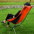 thumbnail image 4 of kurtrusly Chaise Pliante d'Extérieur à Dossier Portable pour Camping, Pêche, Plage, Voyage, Pique-Nique, Randonnée, Backpacking, 4 of 8