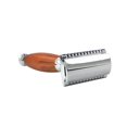 thumbnail image 4 of Double Edge Safety Razor Classic Shaving Vintage Shaver For Men Dark Brown, 4 of 9
