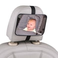 thumbnail image 3 of Jolly Jumper Driver’s Baby Mirror | Shatter-Resistant Convex Rear-Facing Car Seat Mirror | Adjustable Straps, Wide-Angle View, 3 of 4