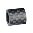 thumbnail image 1 of jinwen Bague de Queue de Billard, Remplacement de Bague de Queue de Piscine en Fibre de Carbone Portable, Outil de Réparation Léger Tube de Pointe de Snooker 12x12mm, 1 of 8