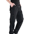 thumbnail image 3 of Mikilon Pantalon Salopette Résistant à l'Usure pour Hommes Grande Taille en Pur Coton à Multiples Poches, 3 of 4