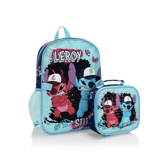 Heys Kids Ensemble 2 pièces (sac à dos et boîte à lunch) Lilo & Stitch (D-EST-ST04-26BTS)