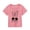 Pink, variant on AJIWYH Polo Shirts,Toddler Summer Children's Easter Cartoon Bunny Print Short Sleeved T Shirt for Boy and Girl Out Wear Top,Kids Uniform Shirts for 3-4 Years,Grey