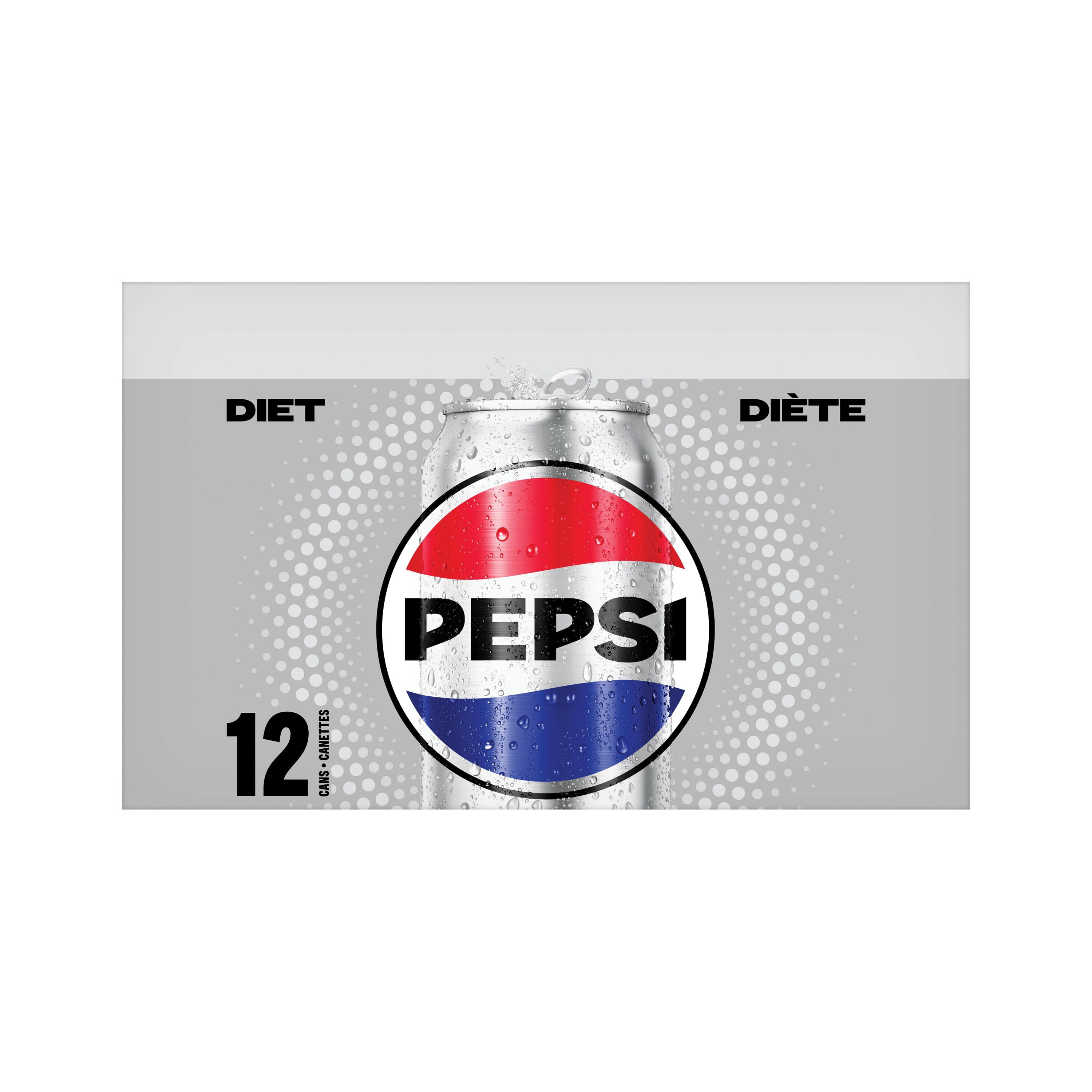 Pepsi Diet Cola 355ml Cans, pack of 12