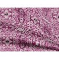 thumbnail image 5 of oneOone Rayon Dark Magenta Fabric Block Craft Projects Decor Fabric Printed By The Yard 56 Inch Wide-KR, 5 of 5