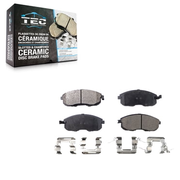 TEC Front Ceramic Disc Brake Pads TEC-815 for Car Nissan Sentra Altima Versa Juke Suzuki SX4 INFINITI G35 350Z Cube Maxima I35 Crossover I30 Renault Safrane