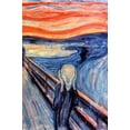 thumbnail image 1 of The Scream by Edvard Munch Wall Poster, 22.375" x 34", 1 of 4