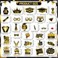 thumbnail image 3 of pdqouc 2026 Graduation Photo Booth Props, Black Gold Graduation Photo Prop Frame & Grad Photo Booth Props, Funny Grad Party Selfie Props, Selfie Photo Frame for High School and College Grad, 3 of 8