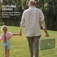 thumbnail image 4 of Outsunny Barbecue au Charbon Portable Mini avec Coque de Valise, Vert, 4 of 10