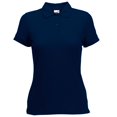 thumbnail image 1 of Fruit Of The Loom Womens Lady Fit Short-Sleeved Polo Shirt, 1 of 2