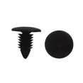 thumbnail image 1 of Unique Bargains 30 Pcs Clips de Pare-Chocs de Voiture Noirs Type Poussoir Rivets en Plastique Trou de 7mm, 1 of 2