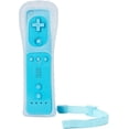 thumbnail image 2 of Remote Controller for Wii Nintendo,Wii Remote and Nunchuck Controllers with Silicon Case for Wii and Wii U（Blue）, 2 of 4