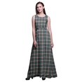 thumbnail image 1 of Bimba Robe de Soirée Imprimée à Col Rond pour Femmes Sans Manches - Medium, 1 of 6