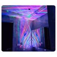 thumbnail image 4 of Graflsoa Pink Bluetooth Aurora Projector Lamp with Speaker, Creative Bedroom Atmosphere Light, White/Black/Blue Options, Remote Control Included, 4 of 6