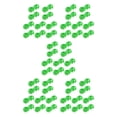 thumbnail image 3 of facefd 1/2/3/5 10pcs Brake Cable S Style Clips Buckle Hose Guide Bike Green 10pcs 5PCS, 3 of 6
