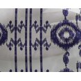 thumbnail image 4 of oneOone Georgette Viscose Fabric Paisley|Stripe & Circle Ikat Print Fabric BTY 42 Inch Wide, 4 of 4