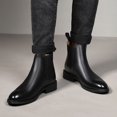 thumbnail image 5 of Men's Chelsea Boots Ankle Boots Formal Boots for Men, 5 of 5