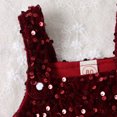 thumbnail image 4 of Baby Clothes for Girls Ruffle Round Neck Long Sleeve Knit Top + Sequin Back Skirt Set Suitable From 6 Months To 4 Years Old Girls Clothes on Clearance, 4 of 8