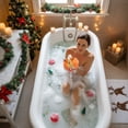 thumbnail image 4 of Large Christmas Balls Bath Bombs Santa Snowman Elks Tree Holiday Gift Set The Santa Claus, 4 of 6