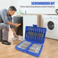 thumbnail image 3 of Amdohai 50Pcs Long Screwdriver Bits Set 49Pcs 75mm Cr-V Screwdriver Bits + 1Pc Magnetic Bit Holder with Storage Box, 3 of 7