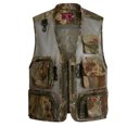 thumbnail image 1 of LUXUR Mens With Multiple Pockets Cargo Jacket Fishing Climbing Utility Vests Desert-A L, 1 of 3