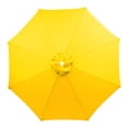 thumbnail image 2 of Outdoor Replacement Umbrella Canopy | Waterproof Polyester Sunshade Cover | Fits 6/8 Rib Frames | 21 Colors & 7 Sizes | Easy Install for Courtyard, Patio, Beach, Garden Umbrellas |, 2 of 5