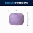 thumbnail image 3 of Oversized Camouflage Kids Bean Bag Chair, 3 of 9