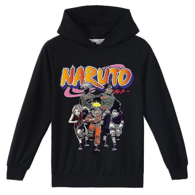 Naruto Naruto Kids” Cartoon Print Popular Hoodie Sweatshirt
