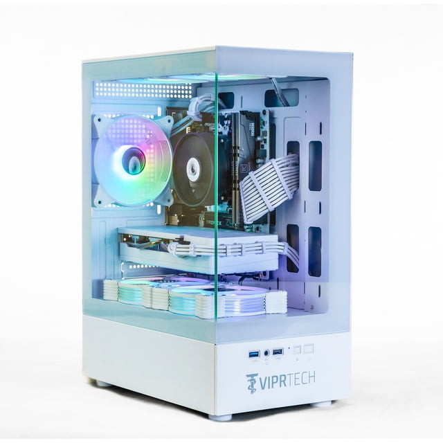 ViprTech Atlas 1.0 Desktop Computer Home, Office, Student, Ryzen 7, 16GB DDR4 RAM, Win 11, Home PC