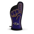 thumbnail image 1 of YouTheFan 5024870 Baltimore Ravens No. 1 Oven Mitt, 1 of 6