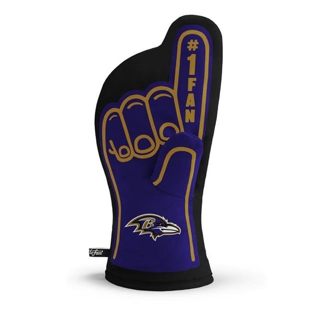 YouTheFan 5024870 Baltimore Ravens No. 1 Oven Mitt