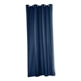 thumbnail image 2 of Abbracc Rideau Extérieur Occultant Draperie Intimité Protection Solaire pour Patio Glissade Verre Bleu_54x108 Pouces, 2 of 9