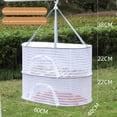 thumbnail image 2 of Amzcrzy Foldable Drying Net Flat Clothes Drying Rack - Foldable Mesh Clothes Flat Drying Rack, Underwear Drying Cage Dorm Room Essentials Home Improvement Birthday Gifts for Men Home Organization, 2 of 2
