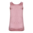 thumbnail image 4 of DPTALR Camisoles pour Femmes Unies Aguichant Sans Manches à Col Rond, Ajourées, Tube Plissé, Hauts Débardeurs Blouses, 4 of 6