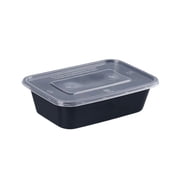 Lunch Box Containers,Food Grade Disposable Lunch Box Thickened Packing Box Plastic Rectangular Takeaway Tableware Transparent Lunch Box with Lid,Plastic Food Containers with Lids