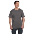 thumbnail image 3 of Hanes Beefy-T T-Shirt à Poche pour Hommes, 3TG, Gris Fumée, 3 of 5