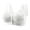 White, variant on Xdegoge Supportive Bras Large Bust Front Closure Supportive Bras Large Bust No Underwire Wireless Seamless Bras White M