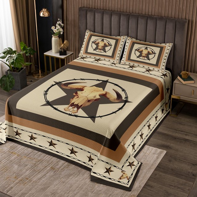 Erosebridal Octopus Coverlet Set Queen, Coastal Ocean Bedding Set, Animal Theme Room Decor