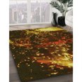 thumbnail image 3 of Ahgly Company Machine Washable Indoor Square Transitional Night Red Area Rugs, 8' Square, 3 of 7