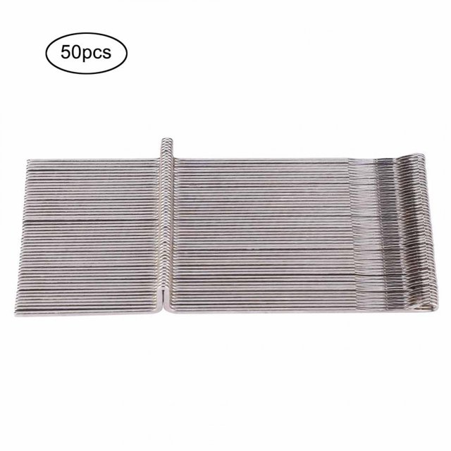 Accessoires d'Outils de Tissage, 50 Pcs Machine à Tricoter en Acier Performance Prouvée