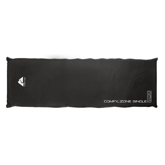Ozark Trail Self-Inflating Camping Pad, Lightweight and Compact, Mat Cover Is Polyester