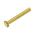 thumbnail image 1 of Unique Bargains Brass Hex Bolts, 5/16-18x2-1/2' 1 Pack Fully Thread Grade 4.8 Machine Screws, 1 of 4
