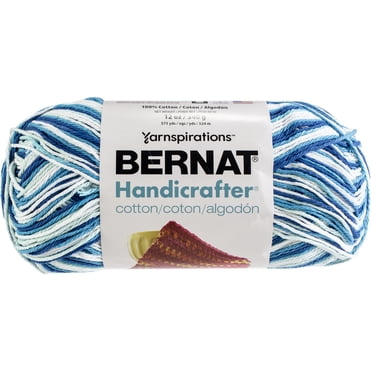 Bernat® Handicrafter® Ombre Yarn, Cotton #4 Medium, 12oz/340g, 573 Yards