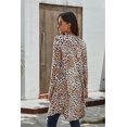 thumbnail image 3 of AAMILIFE Mode pour Femmes 2033 Cardigan en Tricot Douillet à devant Ouvert à Manches Longues Long, 3 of 4